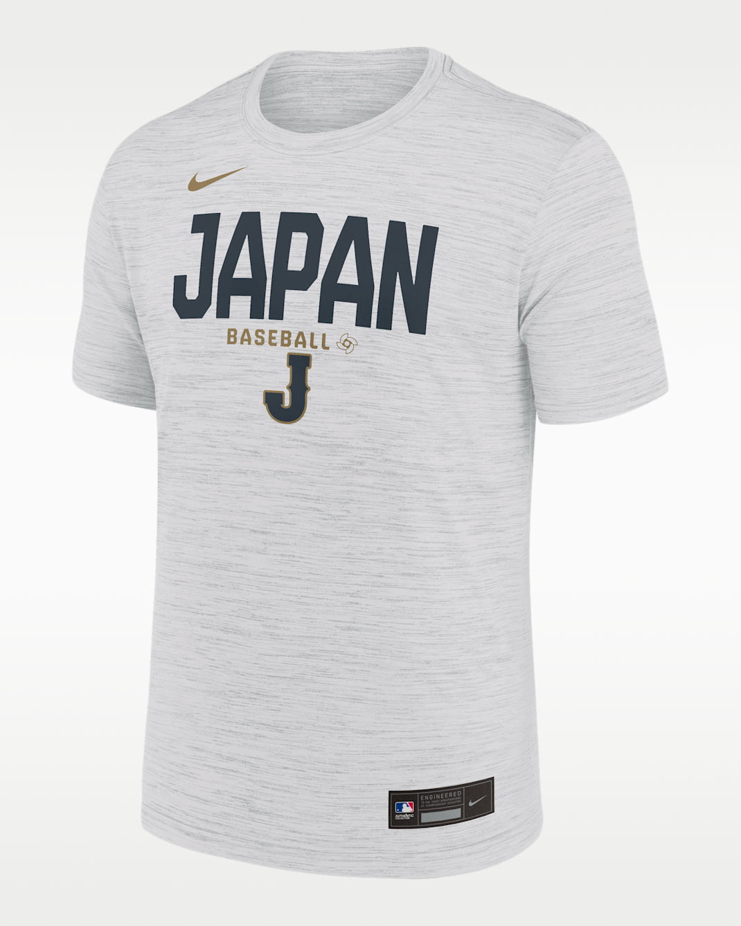 Japan National Baseball Team 2026 World Baseball Classic Velocity Men's Nike Dri-FIT T-Shirt - White