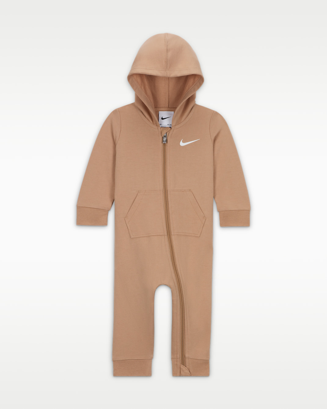 Nike Baby Essentials Baby Hooded Coverall - Hemp