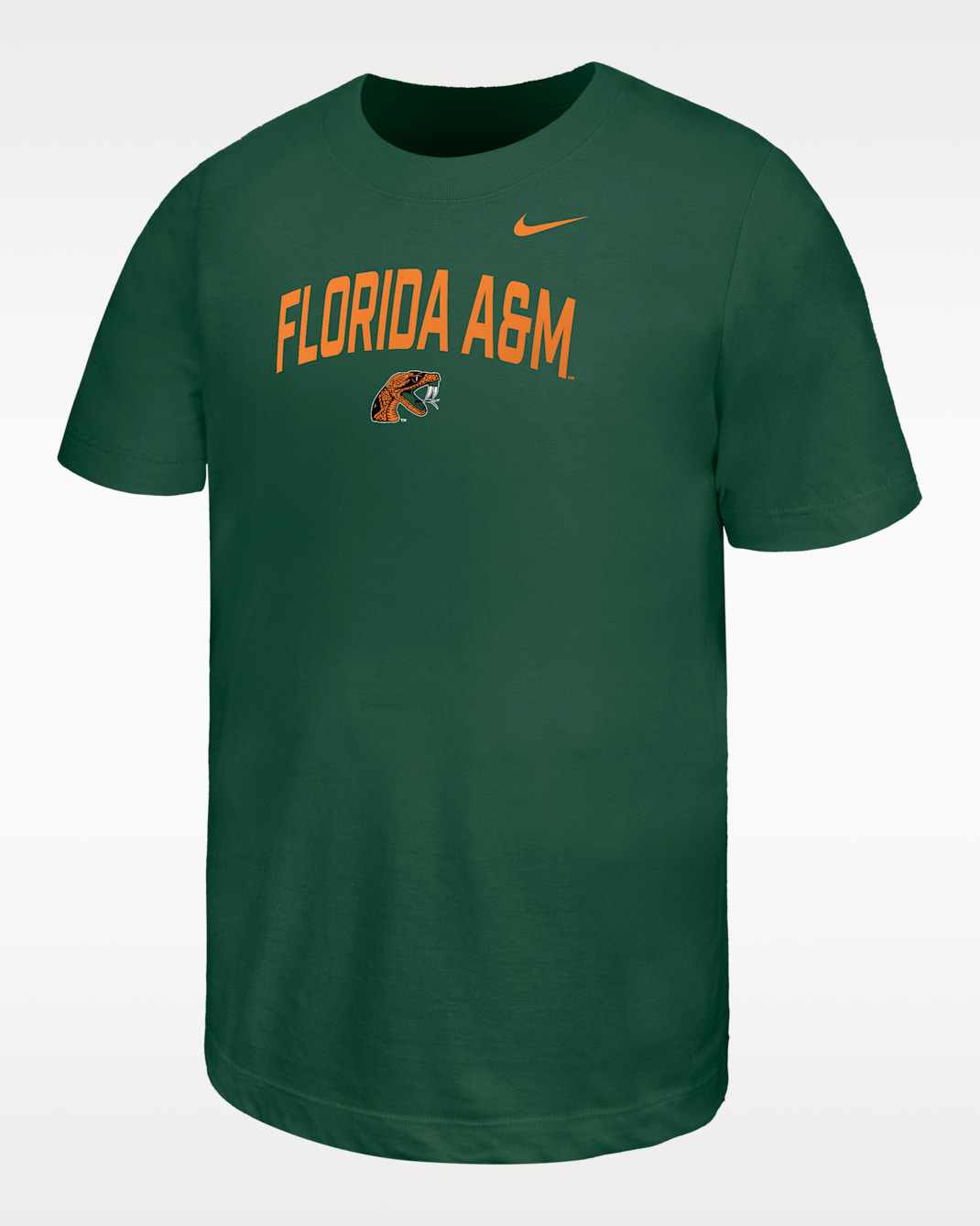 Nike College (Florida A&M University) Big Kids' Short-Sleeve T-Shirt - Gorge Green