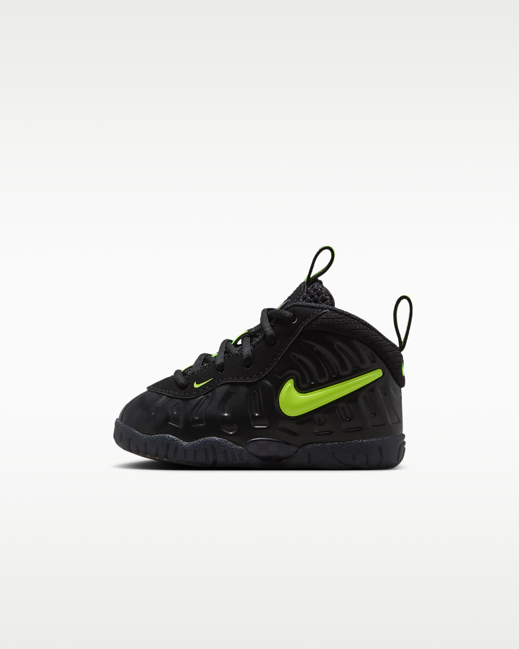 Tenis para bebé e infantil Nike Little Posite Pro - Negro/Amarillo voltaje