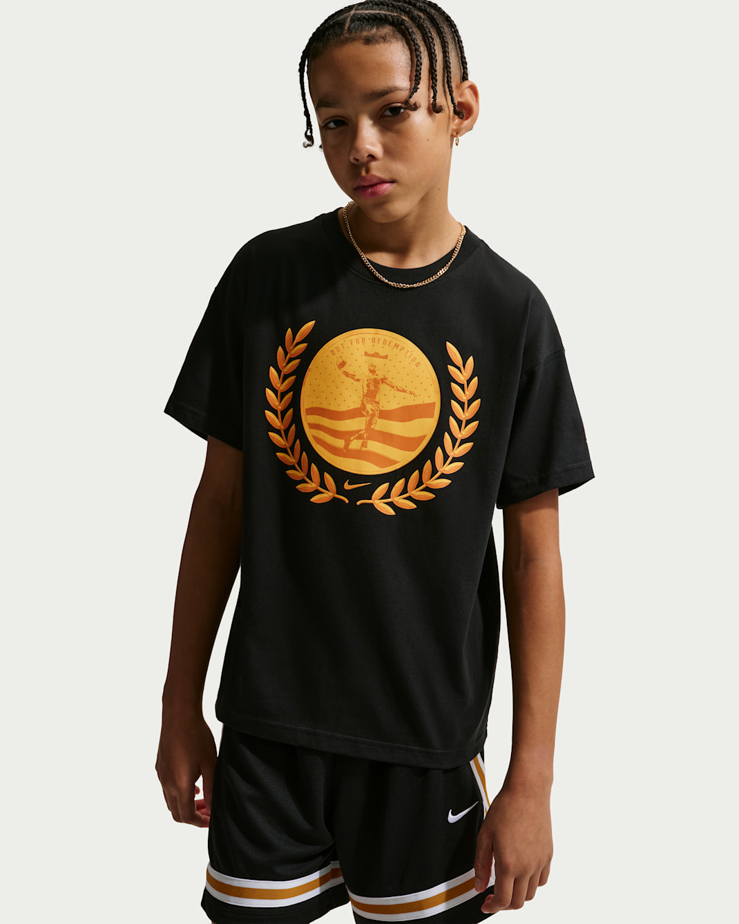 LeBron Kids' Max90 T-Shirt - Black