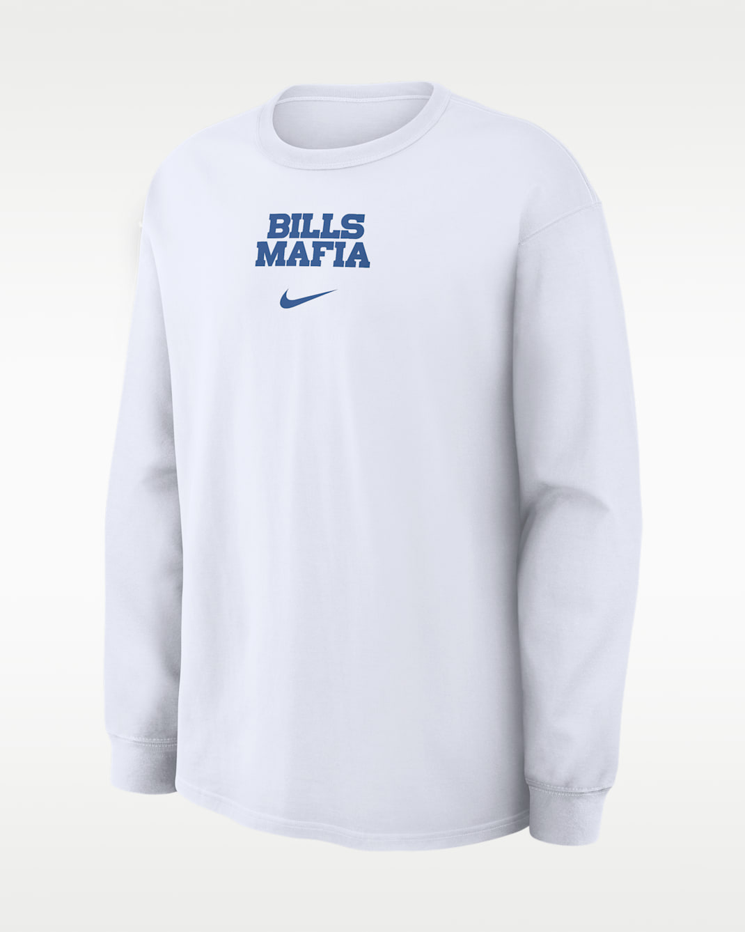Buffalo Bills Rivalries Collection Max90 Men's Nike NFL Long-Sleeve T-Shirt - White