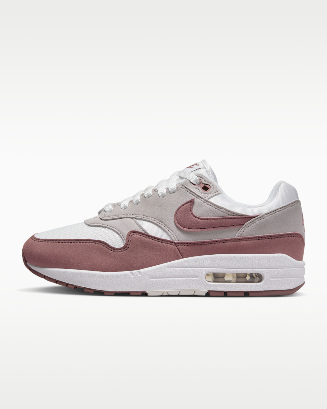 Nike Air Max 1 Women's shoes - Summit White/Light Iron Ore/Smokey Mauve