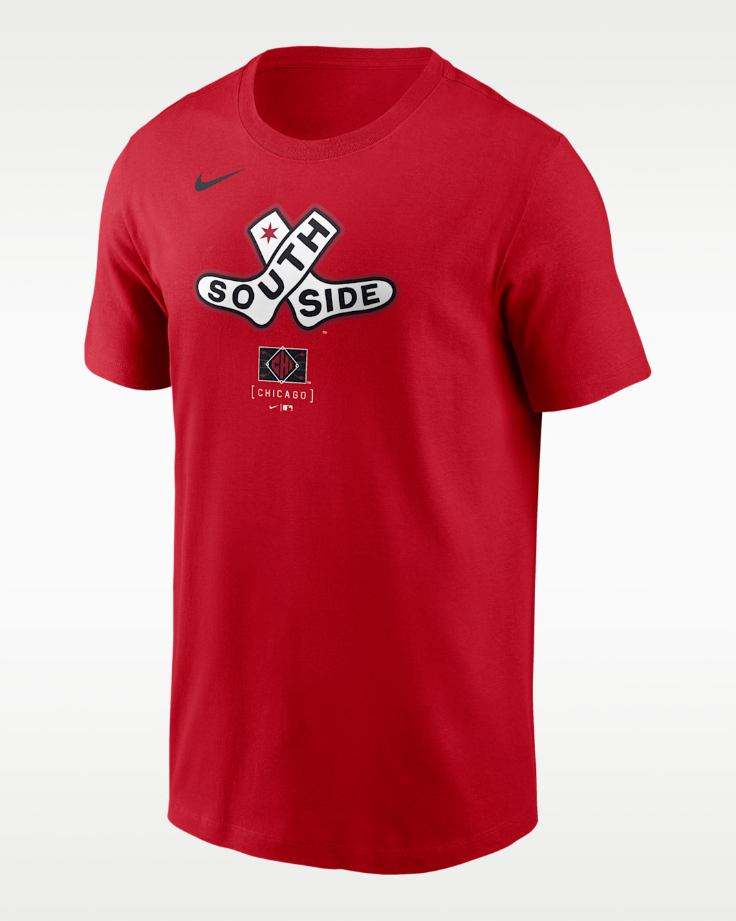 Chicago White Sox City Connect Large Logo Men's Nike MLB T-Shirt - Red