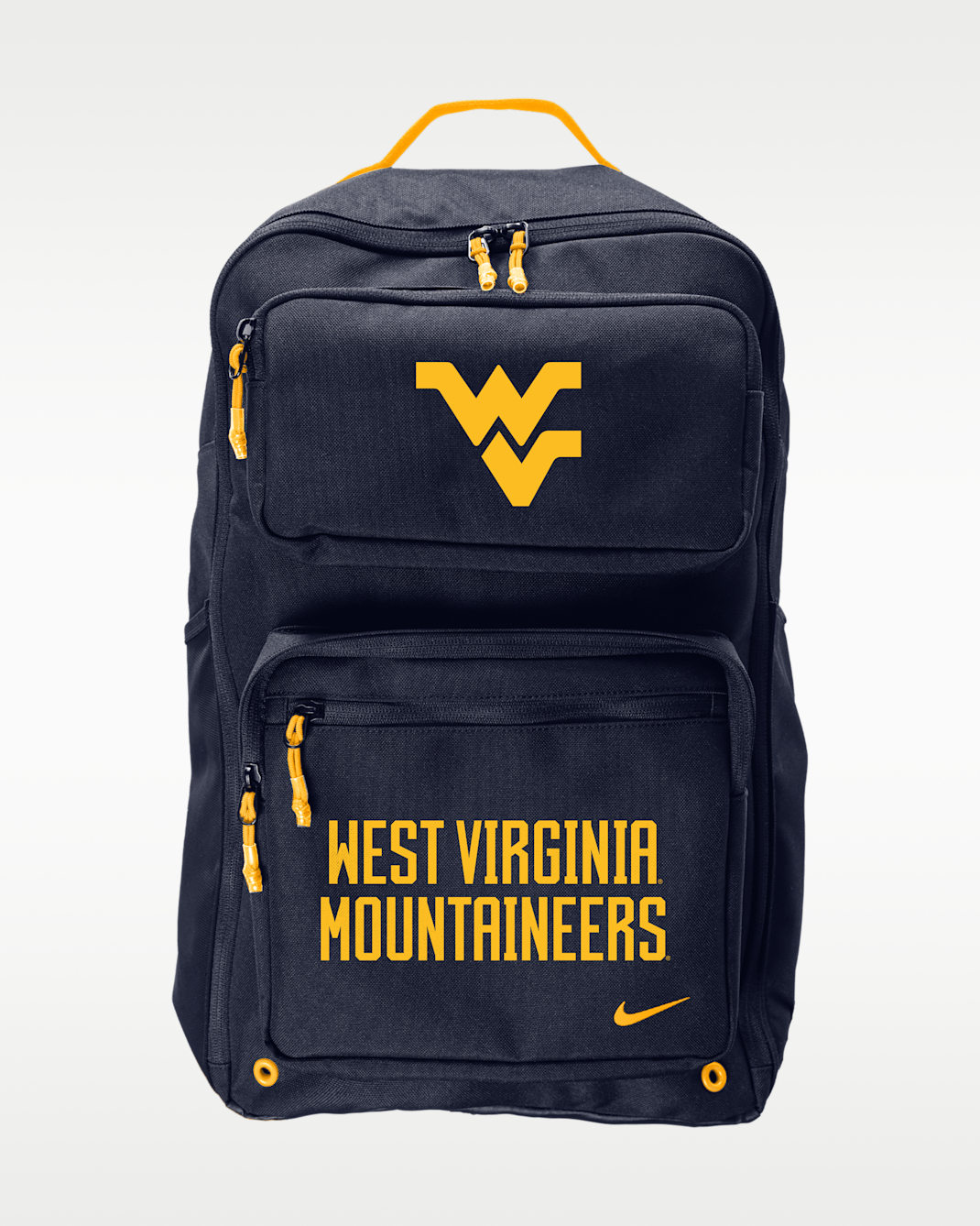 West Virginia Mountaineers Utility Speed 2.0 Nike College Backpack - College Navy