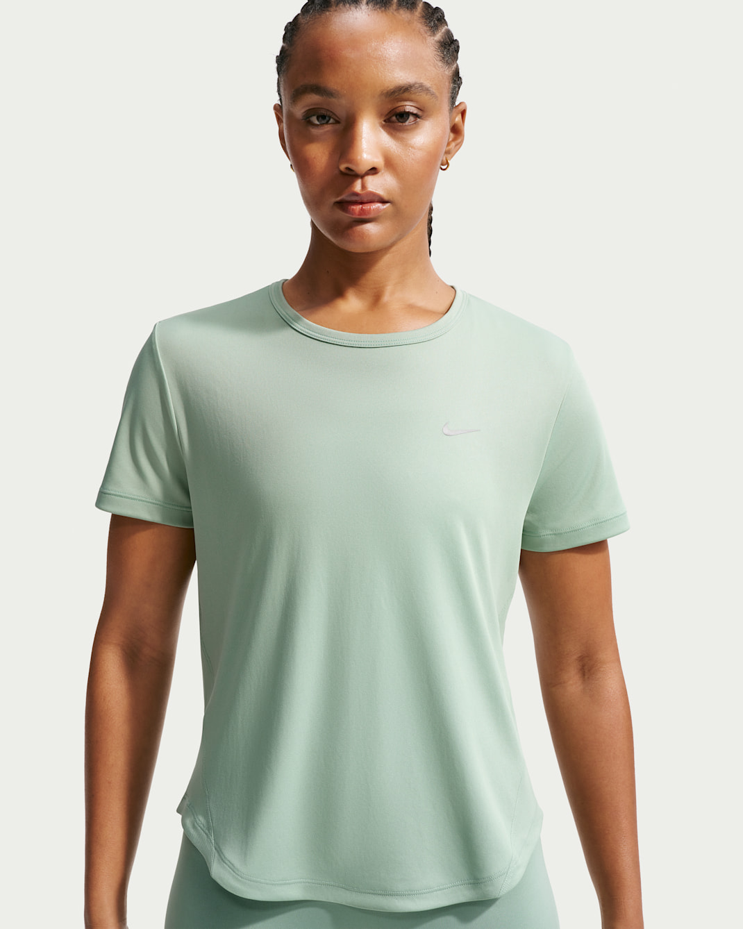 Nike Tempo Dri-FIT kortermet løpeoverdel til dame - Steam