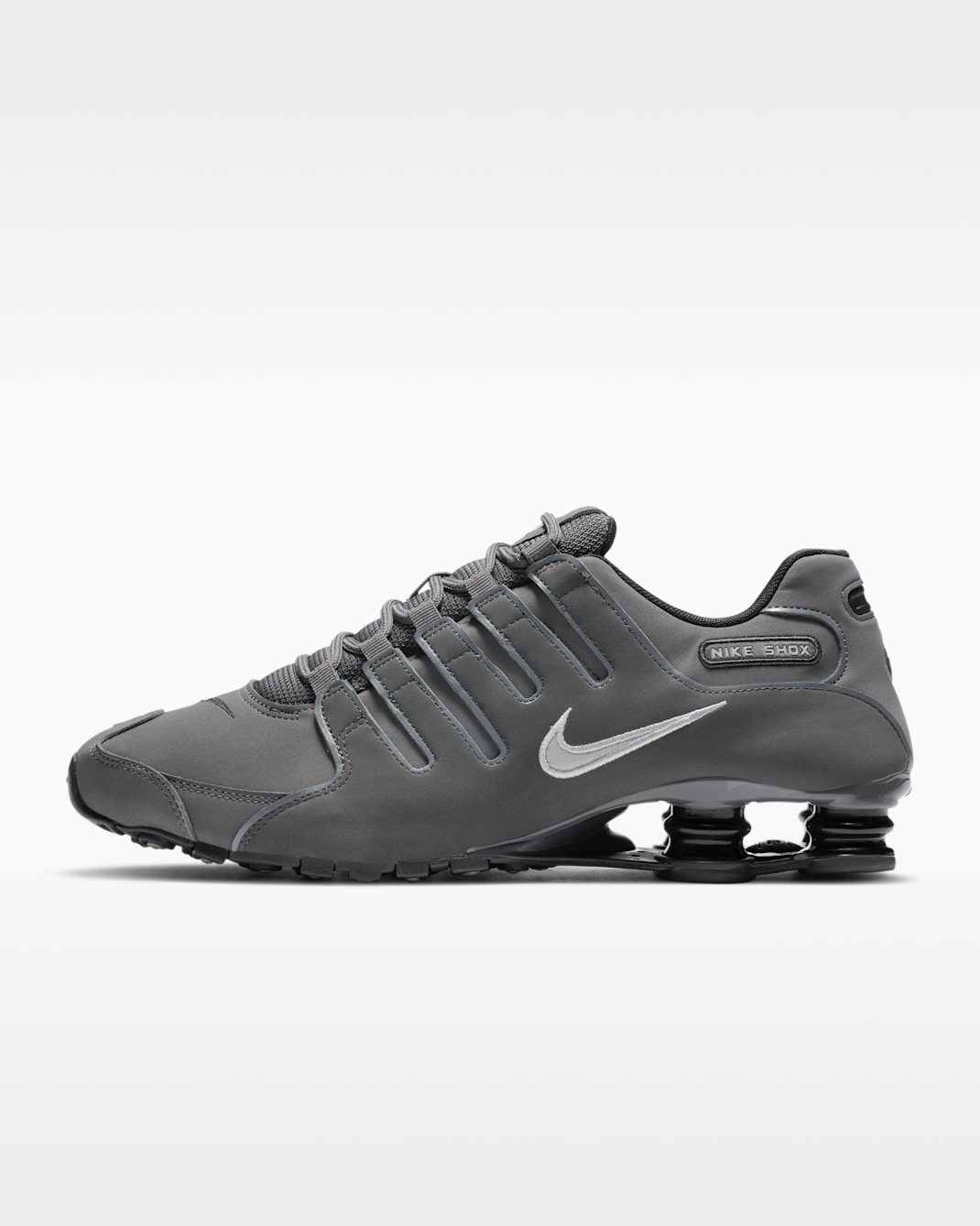 Nike Shox NZ Men's Shoe - Dark Grey/Anthracite/Black/Metallic Iron Ore