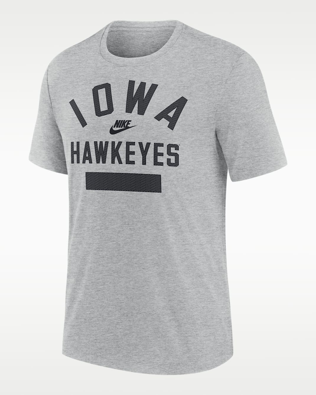 Iowa Legacy Men's Nike College T-Shirt - Grey Heather