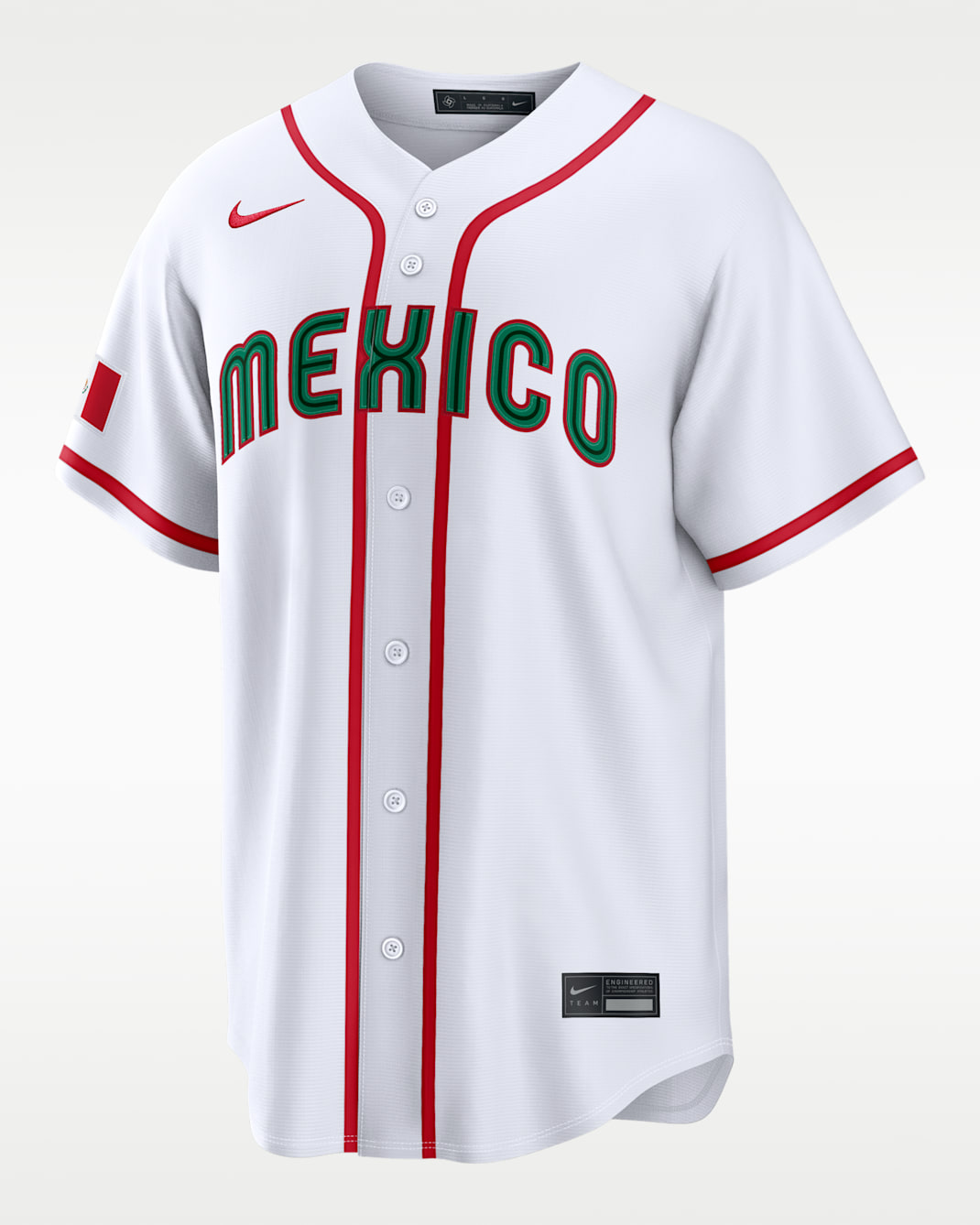 Jersey Nike Stadium para hombre Mexico National Baseball Team 2026 World Baseball Classic - Blanco