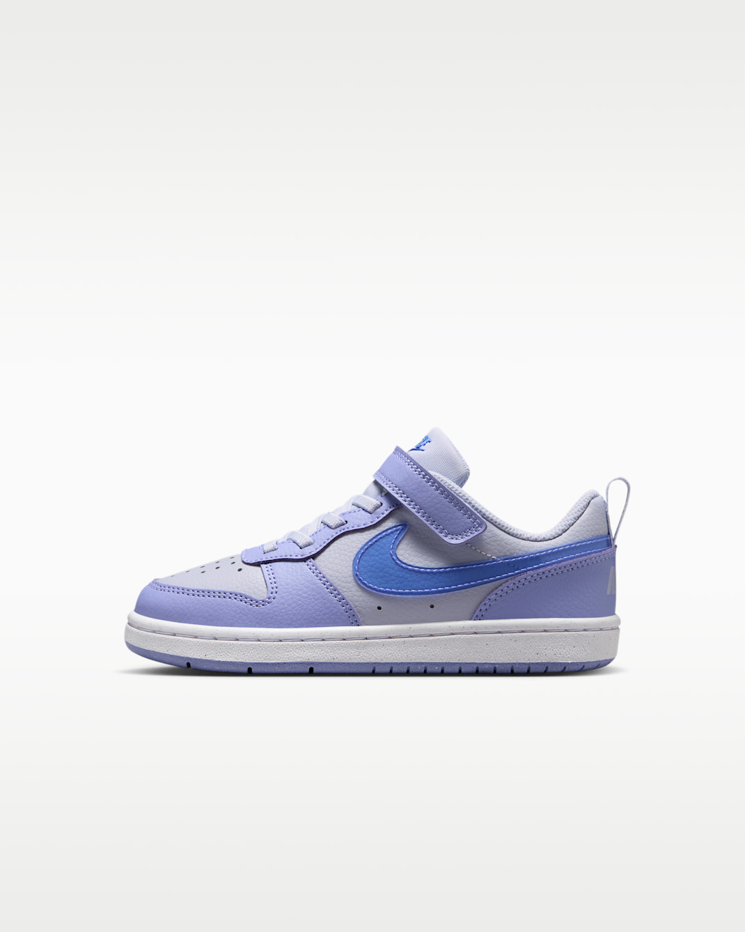 Nike Court Borough Low Little Kids' Shoes - Light Thistle/Ghost/White/Lapis