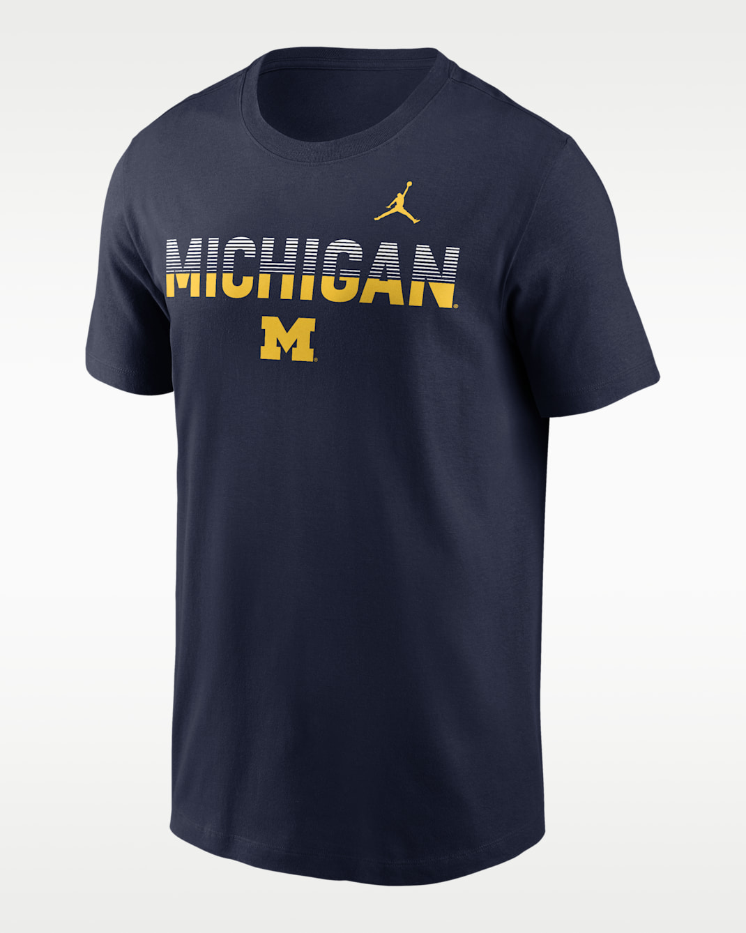 Michigan Primetime Kinetic Men's Nike College T-Shirt - Navy