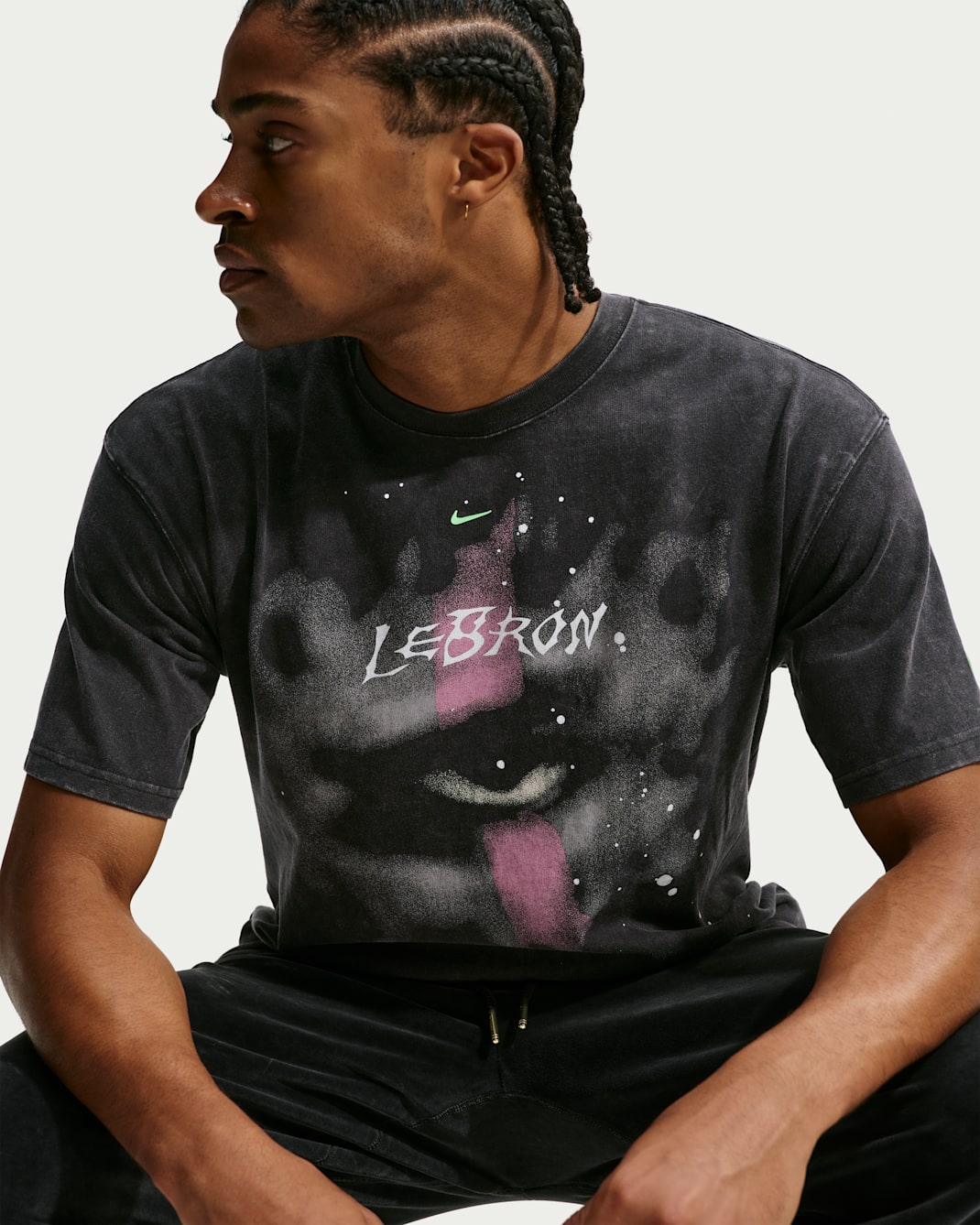 LeBron "Halloween" Men's Basketball T-Shirt - Black