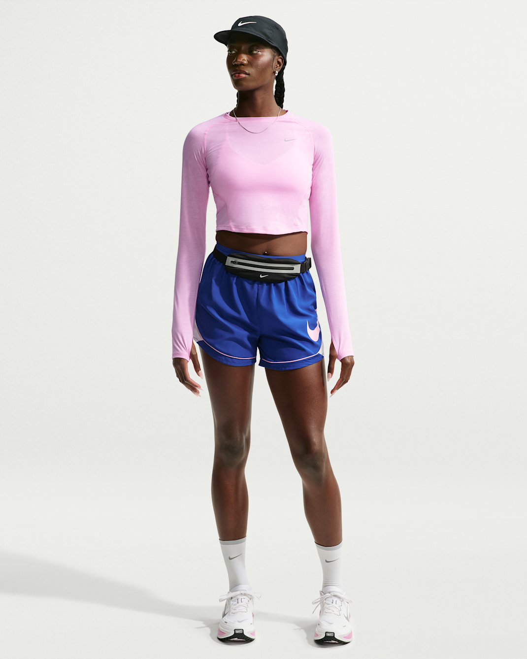 Nike Tempo Women's Dri-FIT Cropped Long-Sleeve Running Top
