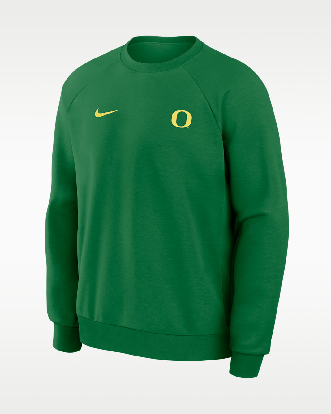Oregon Premium Performance Men's Nike Dri-FIT College Pullover Crew - Apple Green