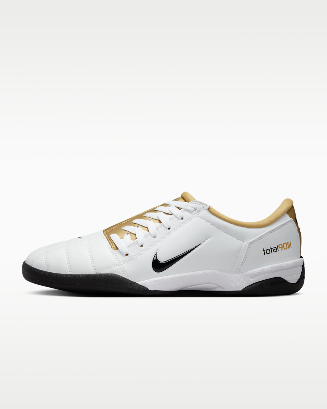 Chaussure Nike T90 SP pour homme - Blanc/Metallic Gold/Noir