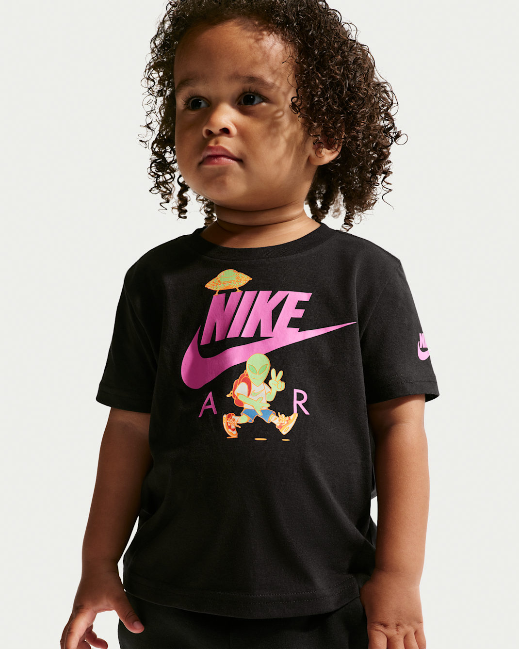 Nike Toddler Alien T-Shirt - Black