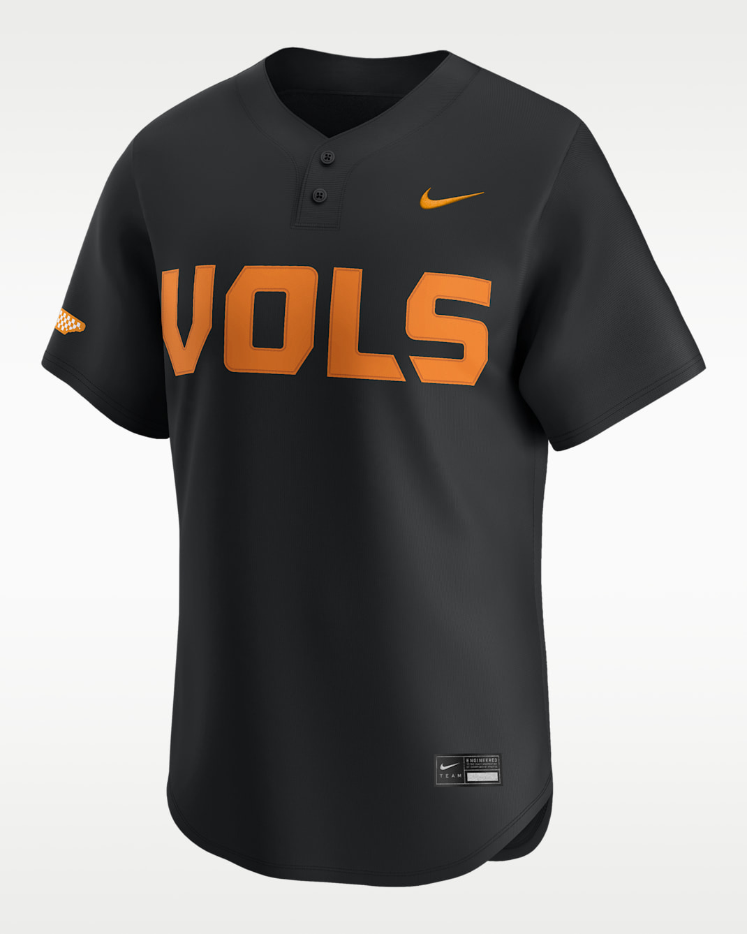 Jersey de béisbol universitario Nike Limited para hombre Tennessee Wordmark - Negro