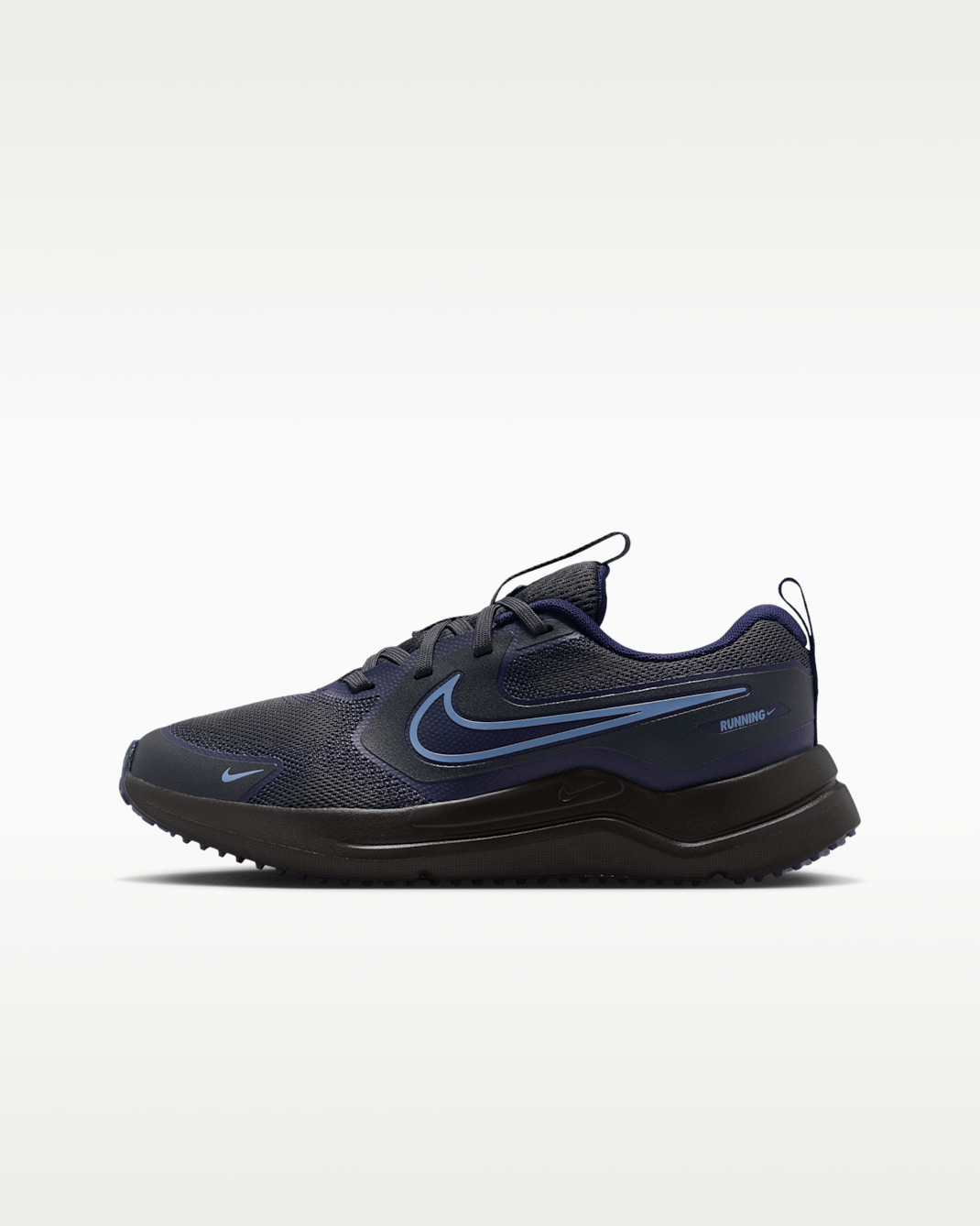 Nike Cosmic Runner Older Kids' Road Running Shoes - Anthracite/Blackened Blue/Black/Work Blue