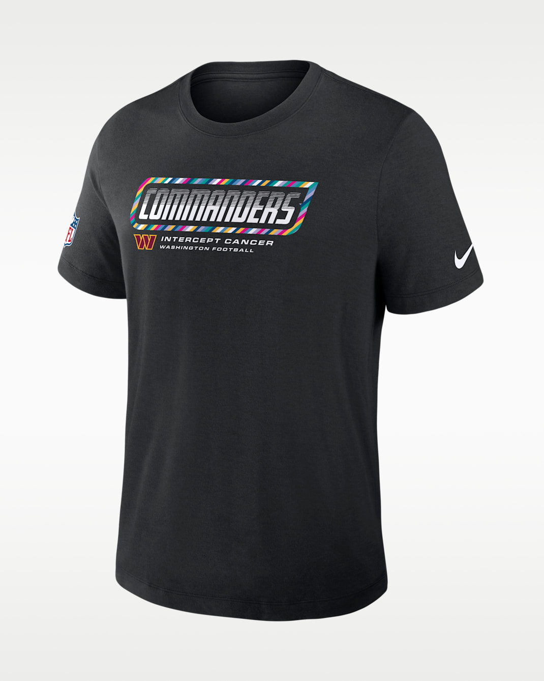 Washington Commanders Crucial Catch Sideline Men's Nike Dri-FIT NFL T-Shirt - Black