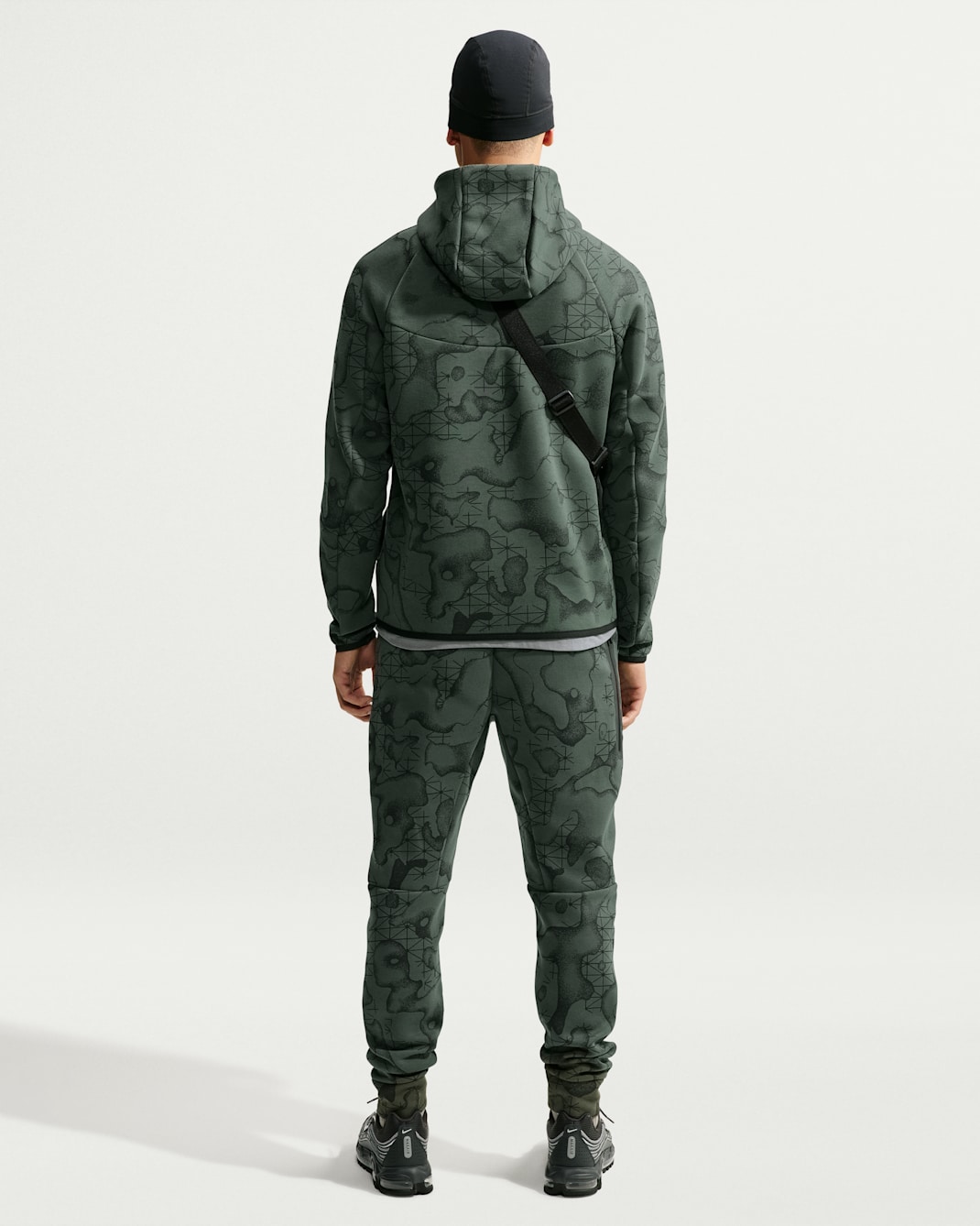 Nike Tech Men's Fleece Full-Zip All-Over-Print Windrunner Jacket