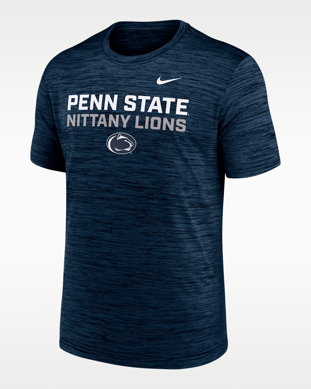 Penn State Campus Center Stack Velocity Men's Nike Dri-FIT College T-Shirt - Navy