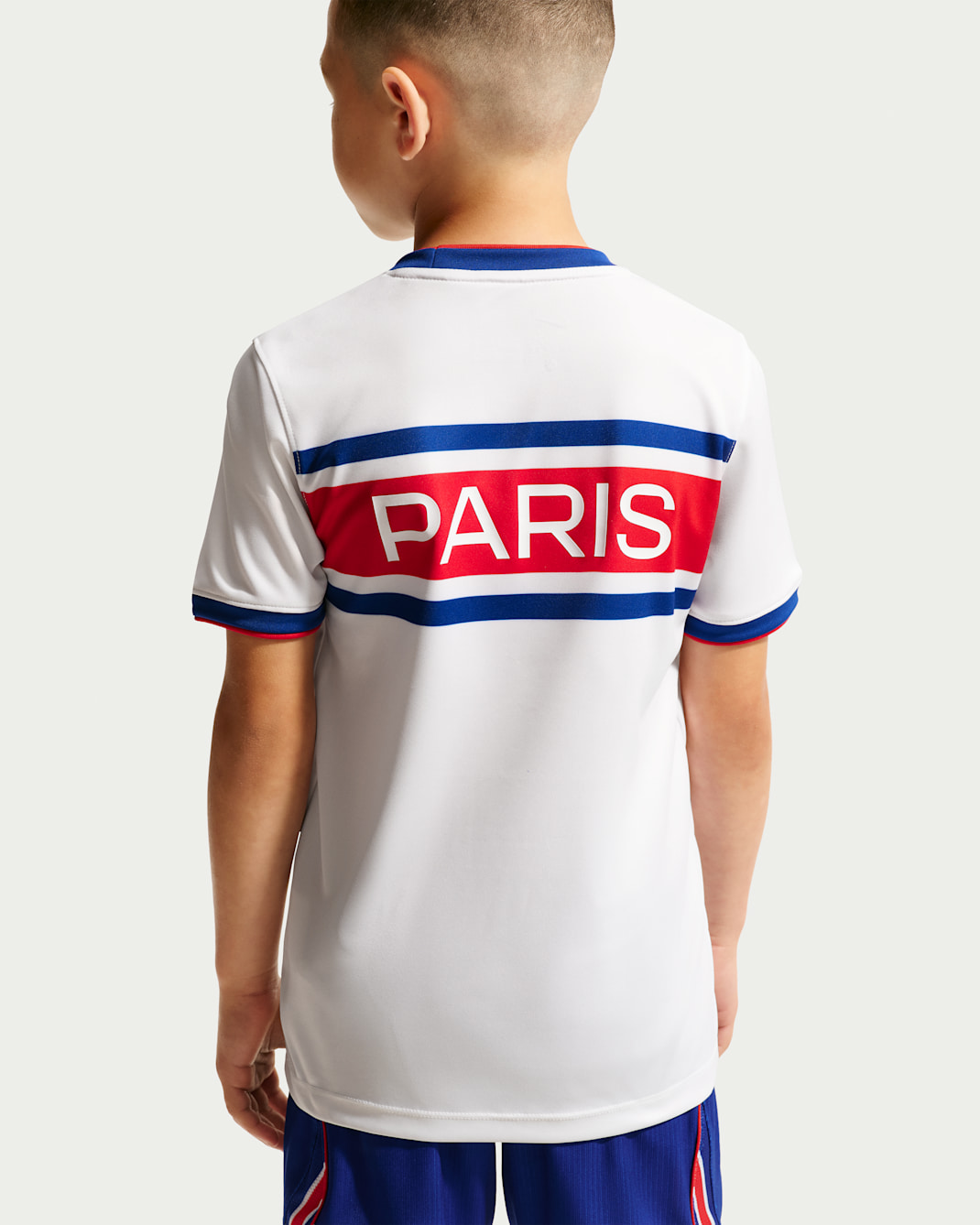 Paris Saint-Germain Home Big Kids' Nike Dri-FIT Soccer Pre-Match Top