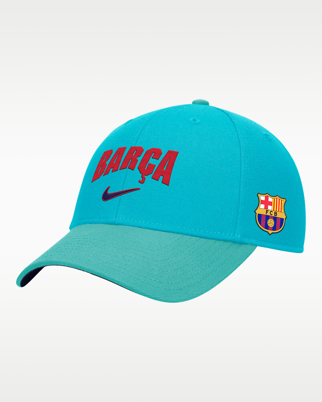 FC Barcelona Rise Nike Adjustable Cap - Teal