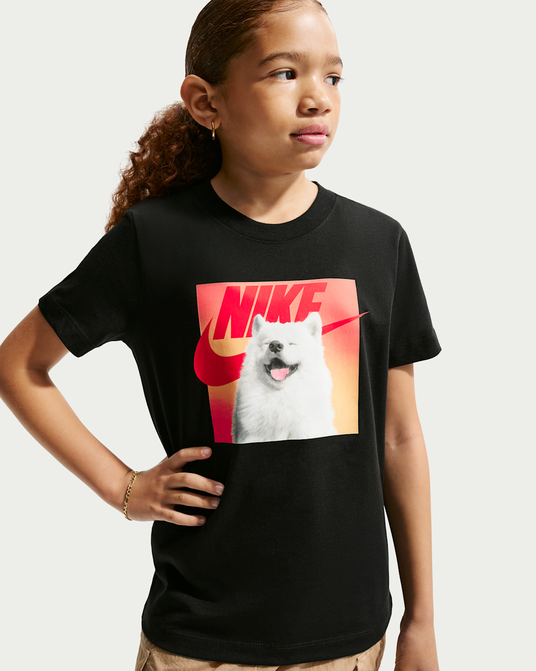 Nike Sportswear Older Kids' T-Shirt - Black