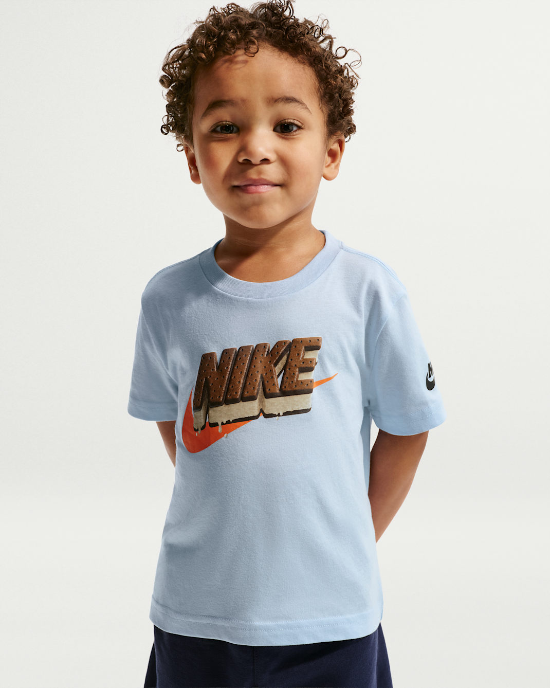 Nike Toddler Ice Cream Sandwich T-Shirt - Hydrogen Blue