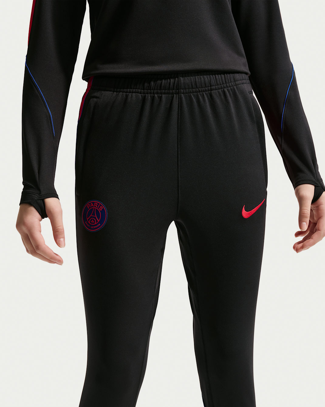 Paris Saint-Germain Strike Big Kids' Nike Dri-FIT Soccer Knit Pants