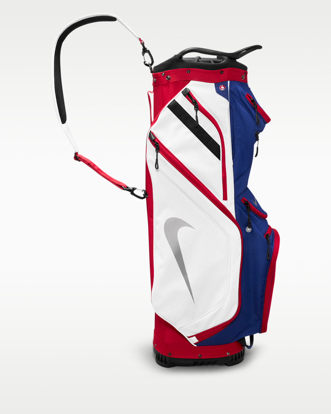 Nike Performance Cart Golf Bag - Gym Red/Deep Royal Blue