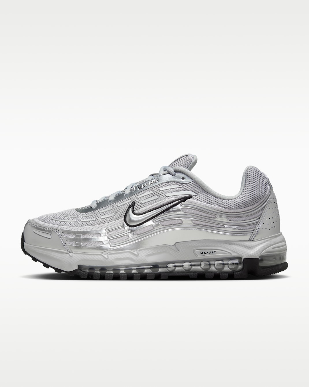 Nike Air Max TL 2.5 Men's Shoes - Flat Silver/Metallic Silver/Black/Metallic Silver