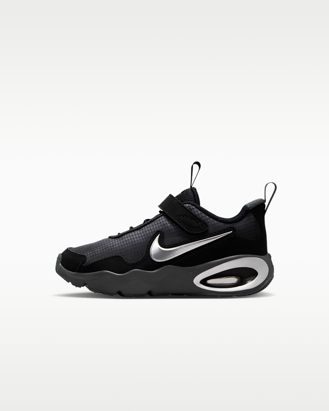 Nike Air Max Nova Little Kids' Shoes - Black/Iron Grey/Metallic Silver