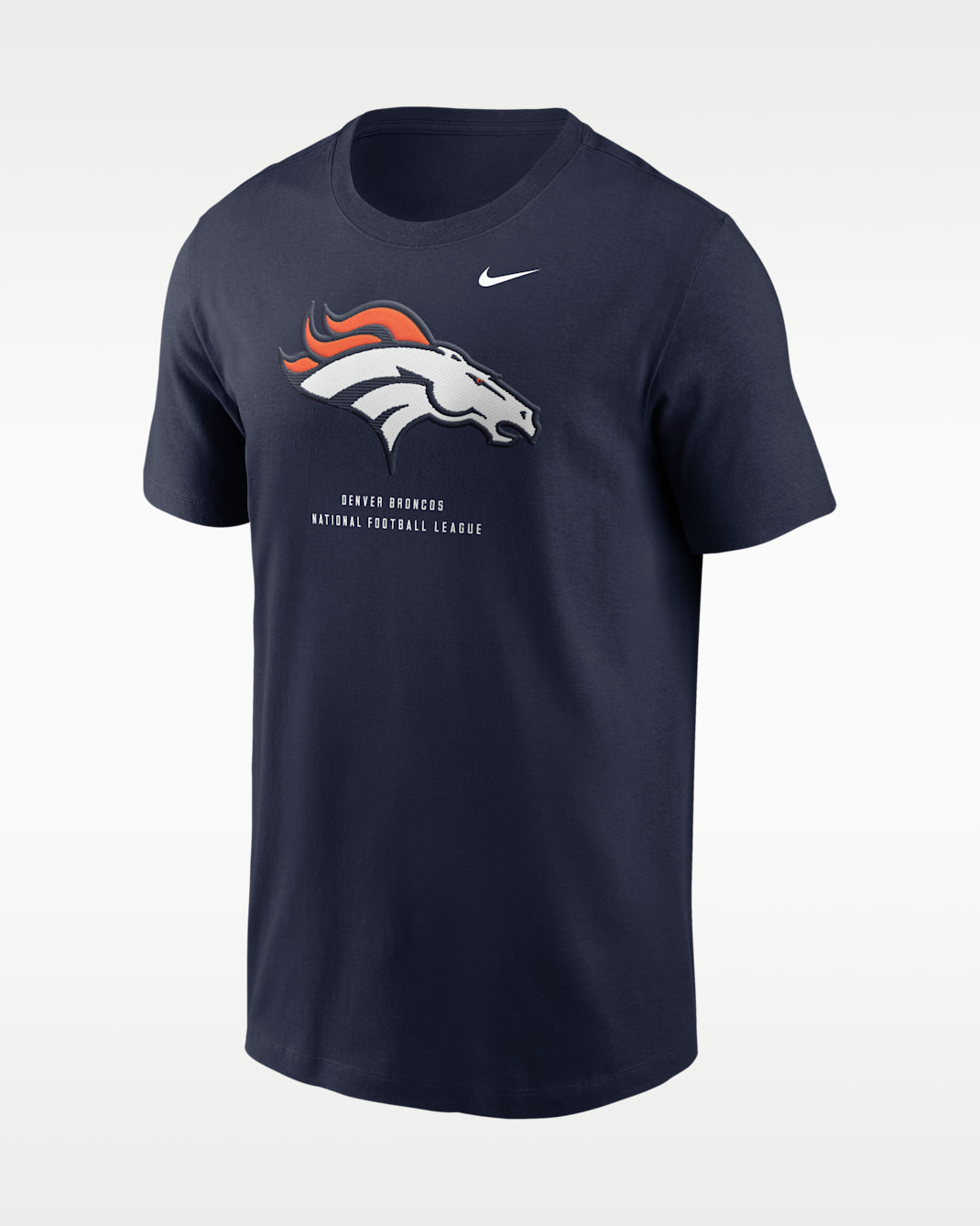 Denver Broncos Essential Men's Nike NFL T-Shirt - Navy