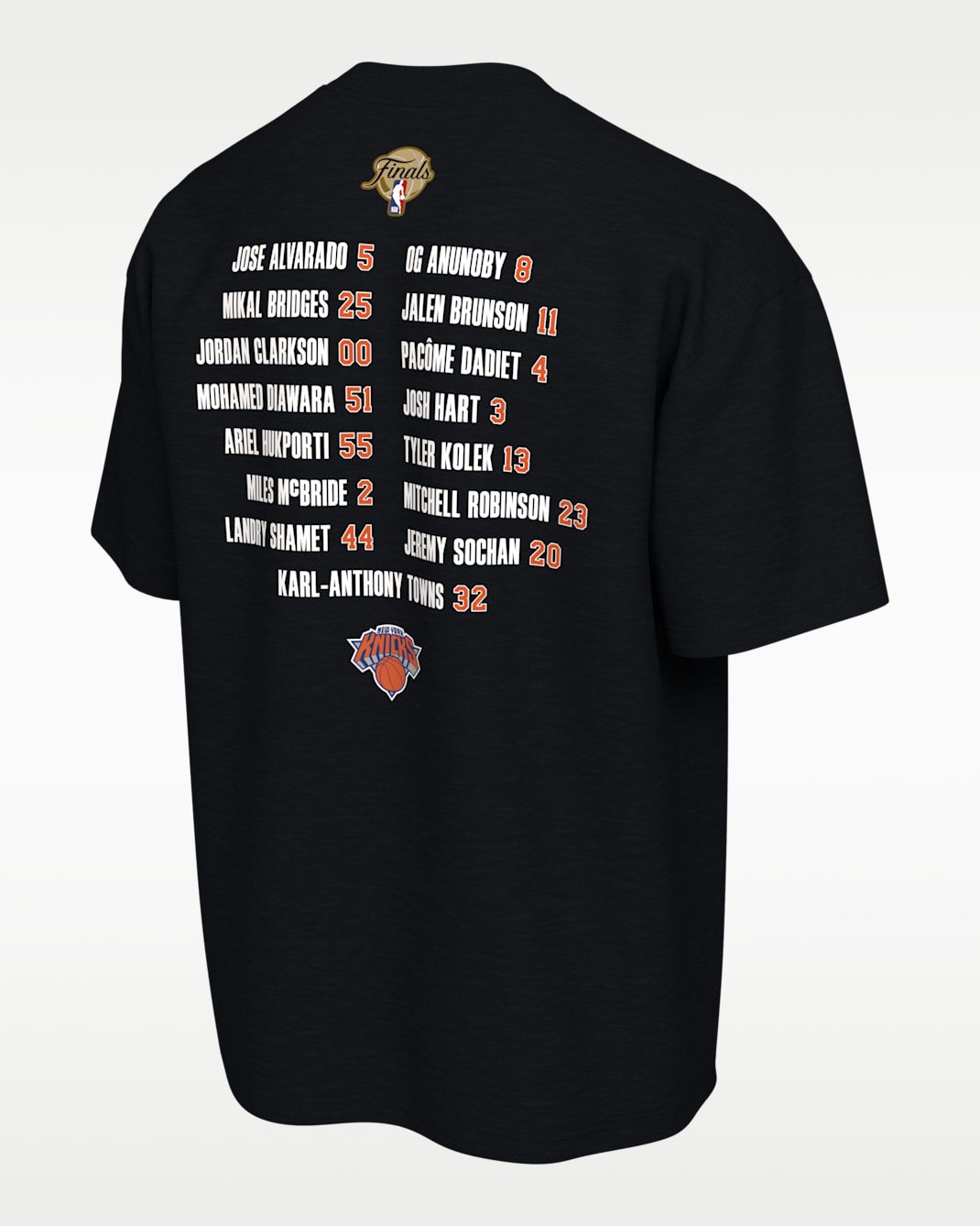 New York Knicks 2025-26 NBA Champions Nike Basketball T-Shirt