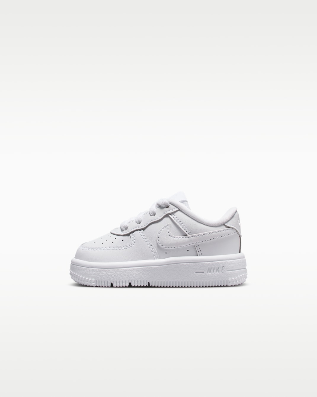 Tenis para bebé e infantil Nike Force 1 Low - Blanco/Blanco/Blanco/Blanco