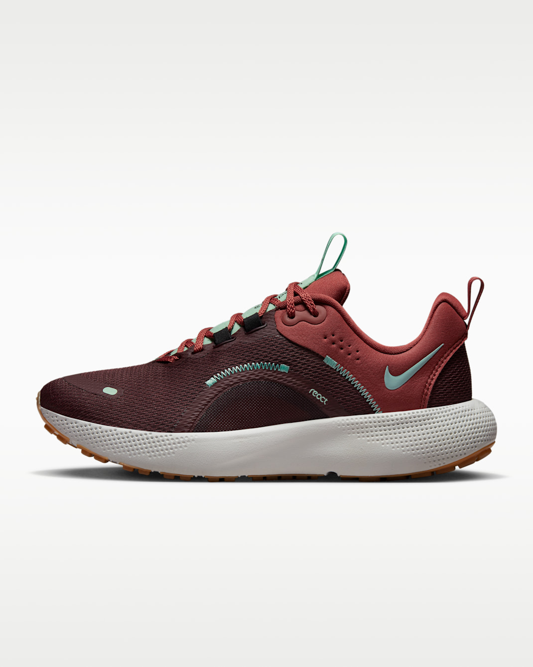 Nike Escape Run 2 女款路跑鞋 - Burgundy Crush/黑色/Canyon Rust/Mint Foam
