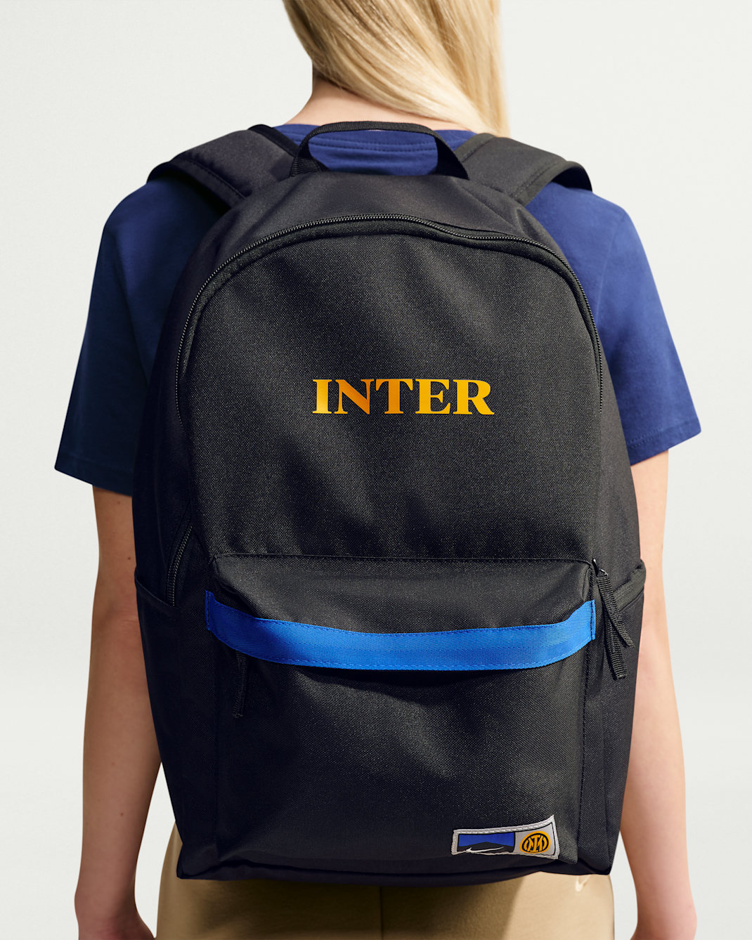 Inter Mailand 25/26 Nike Heritage Rucksack - Schwarz/Lyon Blue/University Gold