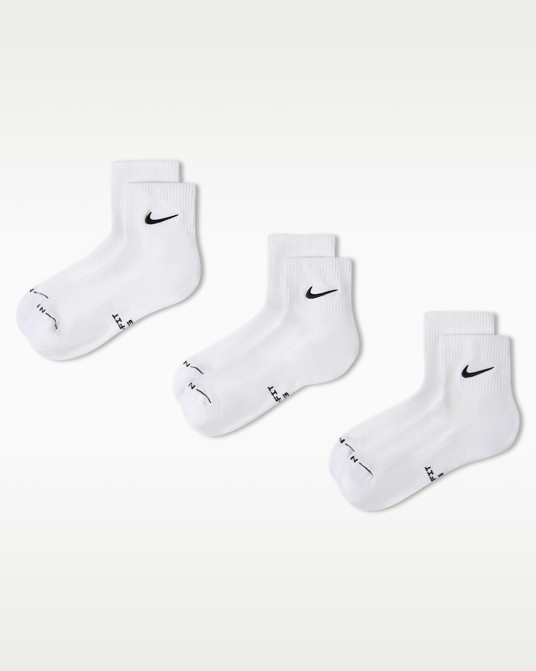 Nike Everyday Elevated Ankle Socks (3 Pairs) - Multi-Color