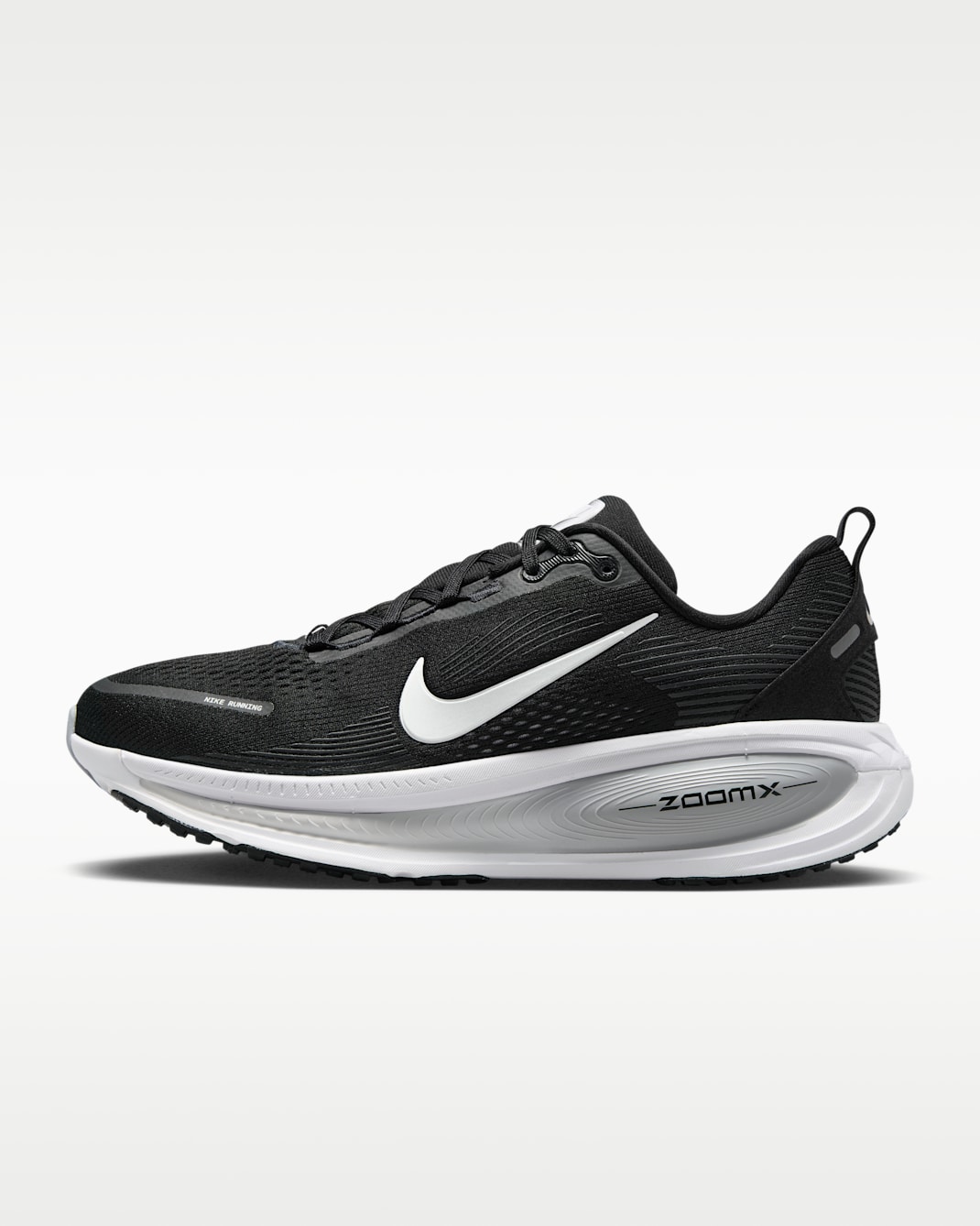 Nike Vomero 18 Women's Road Running Shoes - Black/Wolf Grey/Photon Dust/Metallic Silver