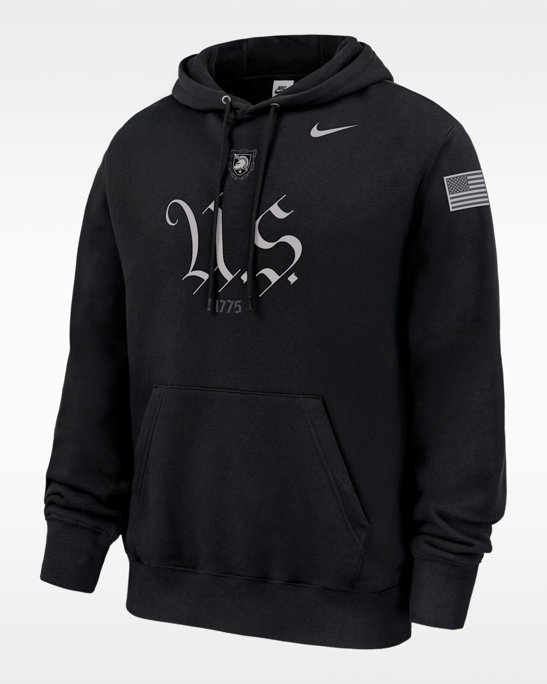 Army Rivalry Club Men's Nike College Pullover Hoodie - Black