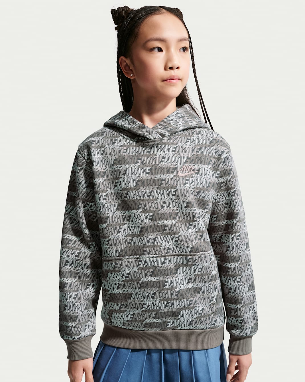 Nike Sportswear Club Fleece Big Kids' Pullover Hoodie
