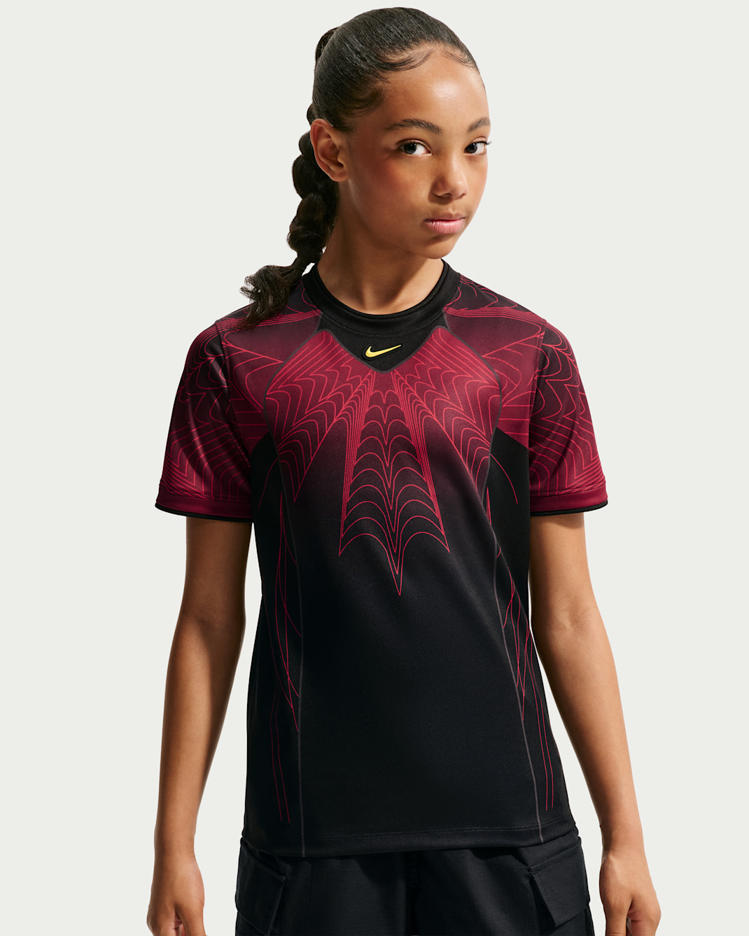 Canada Big Kids' Nike Dri-FIT Soccer Pre-Match Short-Sleeve Top