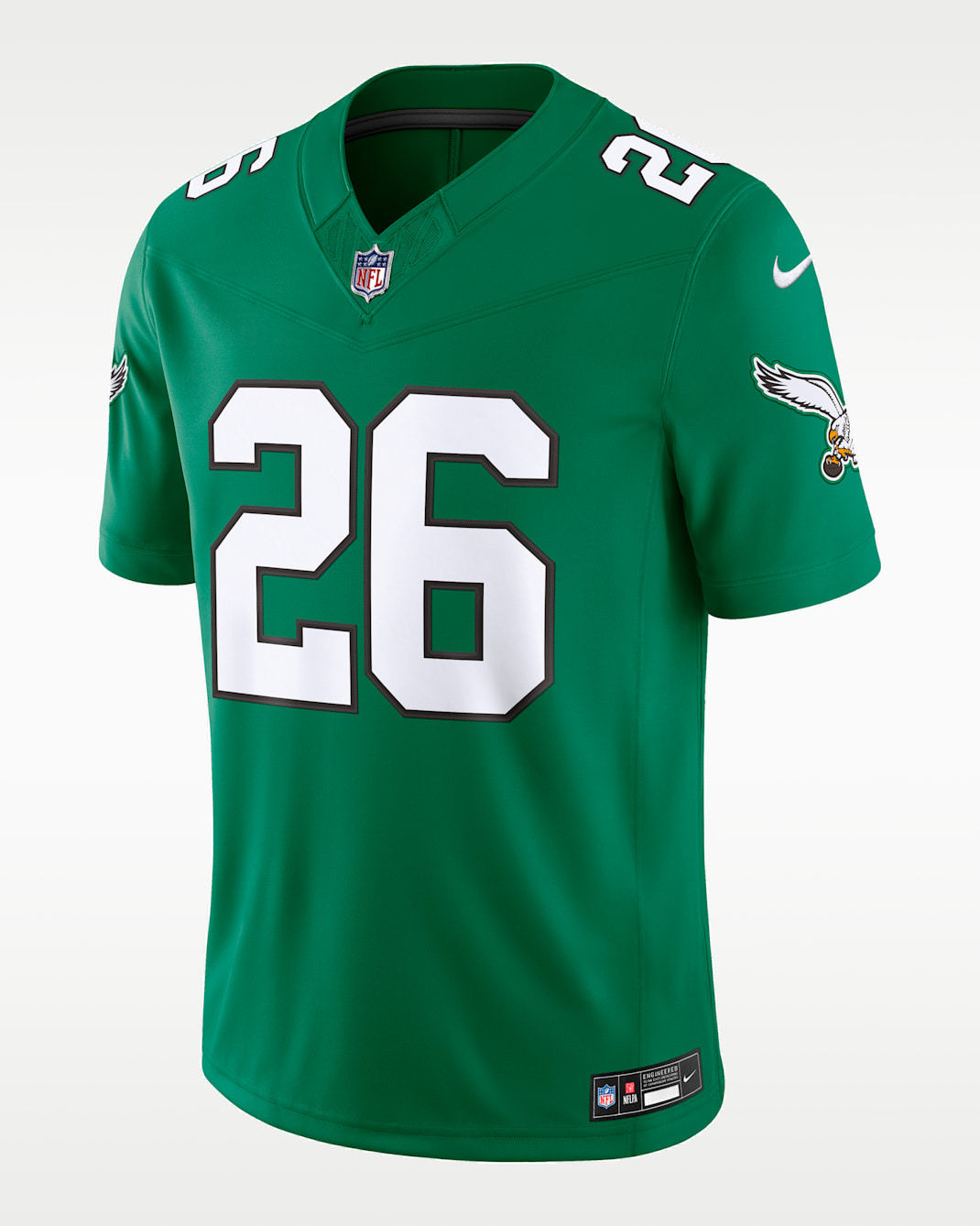 Jersey Nike Dri-FIT de la NFL Limited para hombre Saquon Barkley Philadelphia Eagles - Verde Kelly