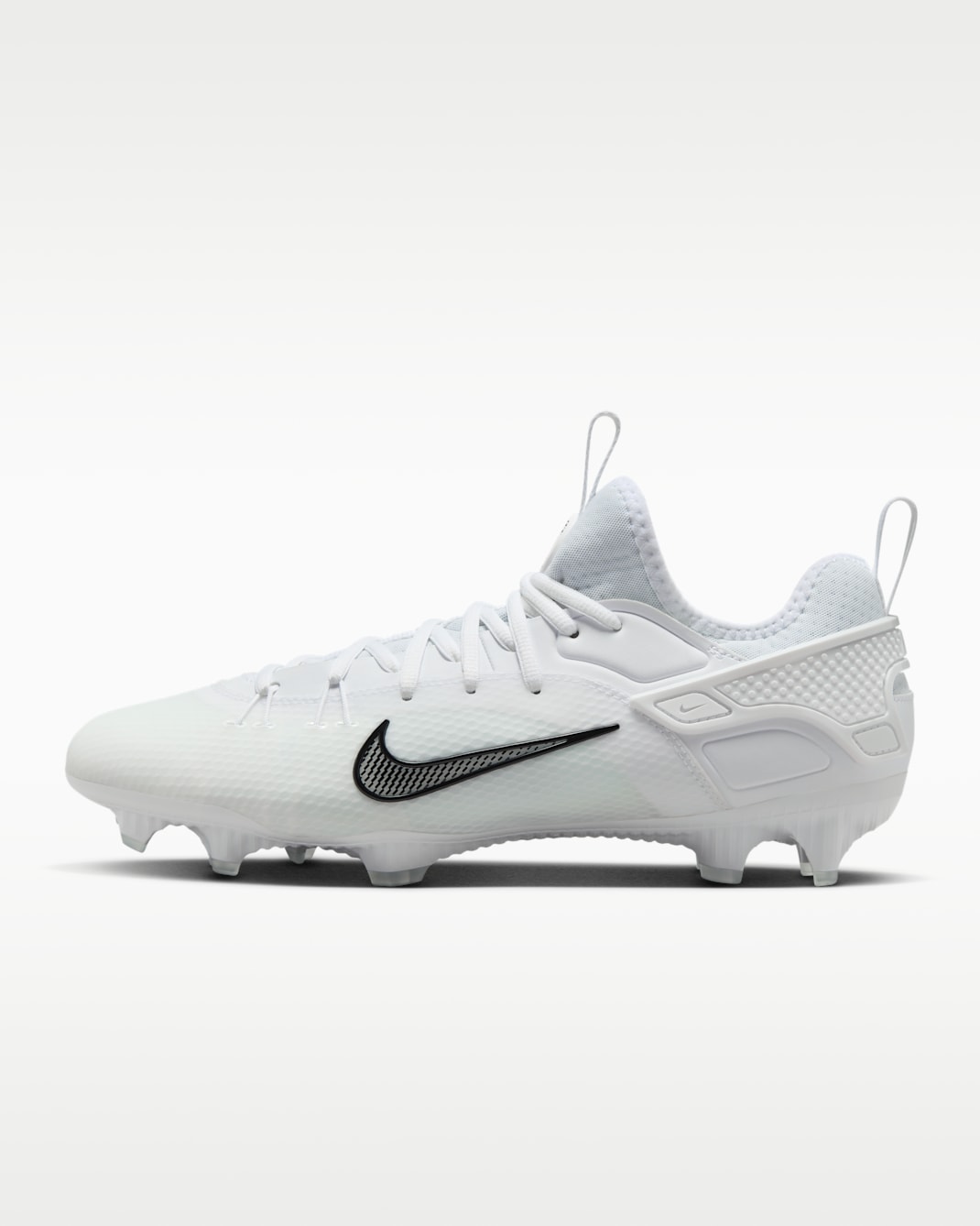 Tacos de lacrosse Nike Huarache 9 Elite Low LAX - Blanco/Blanco/Negro