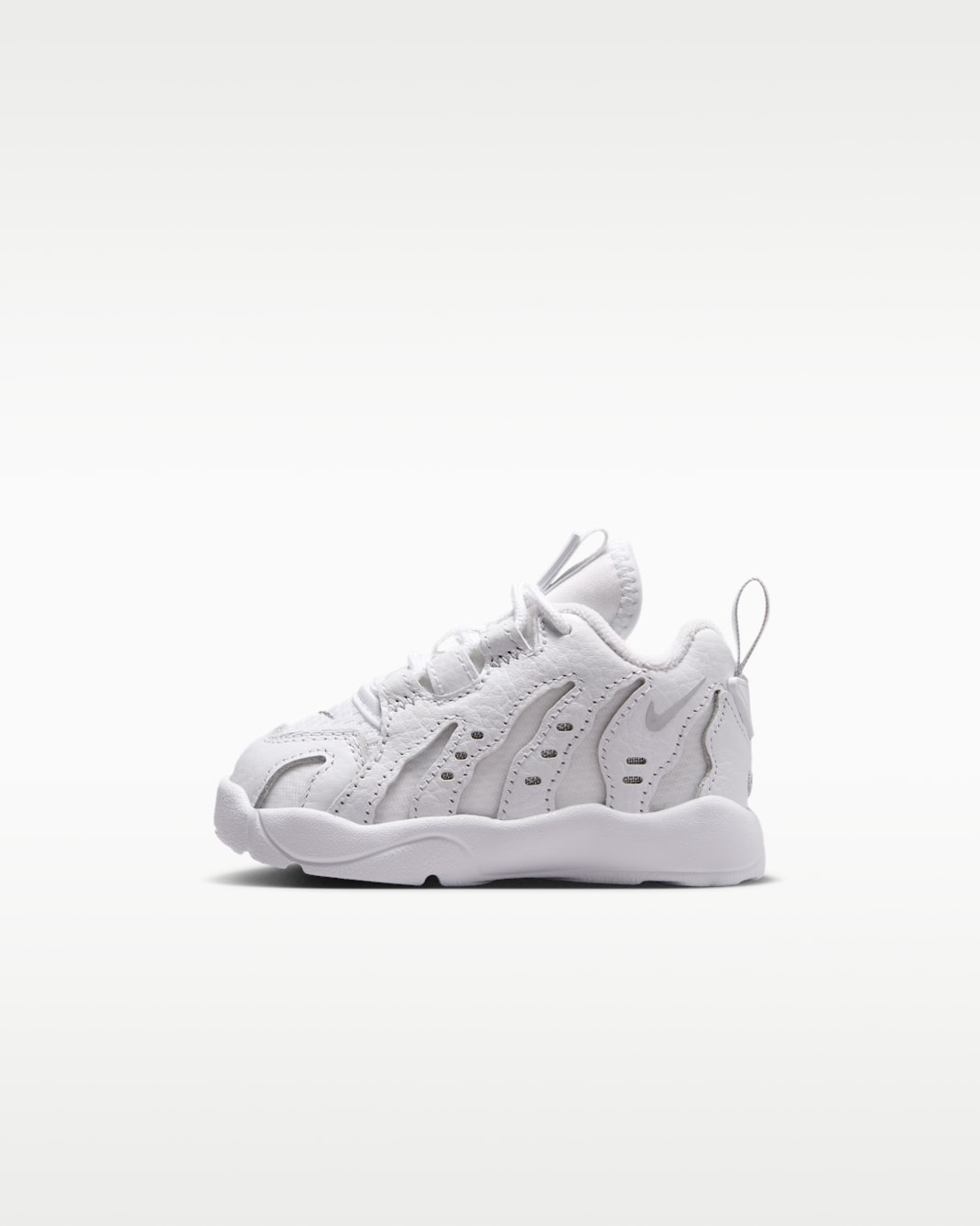 Nike DT Max '96 Low Baby/Toddler Shoes - White/White/Light Smoke Grey/Metallic Silver