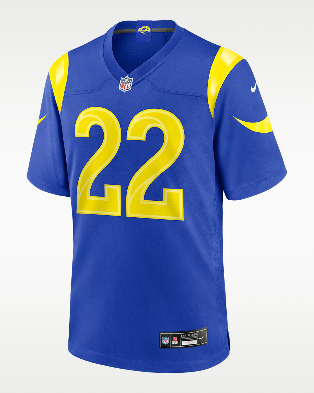 Trent McDuffie Los Angeles Rams Men's Nike NFL Game Jersey - Royal