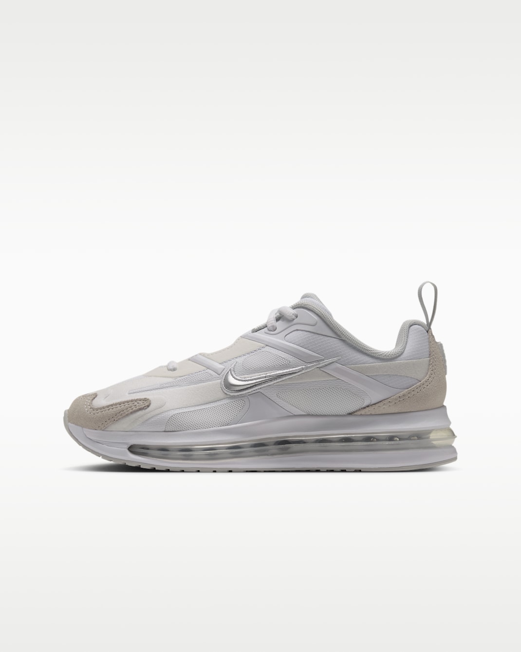 Nike Air Max Metro Big Kids' Shoes - White/Photon Dust/Illusion Green/Metallic Silver