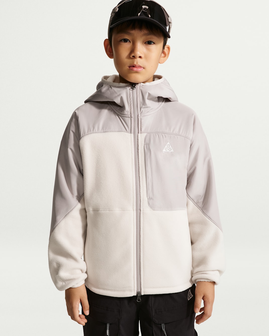 ACG Older Kids' Wolf Tree Jacket - Light Orewood Brown