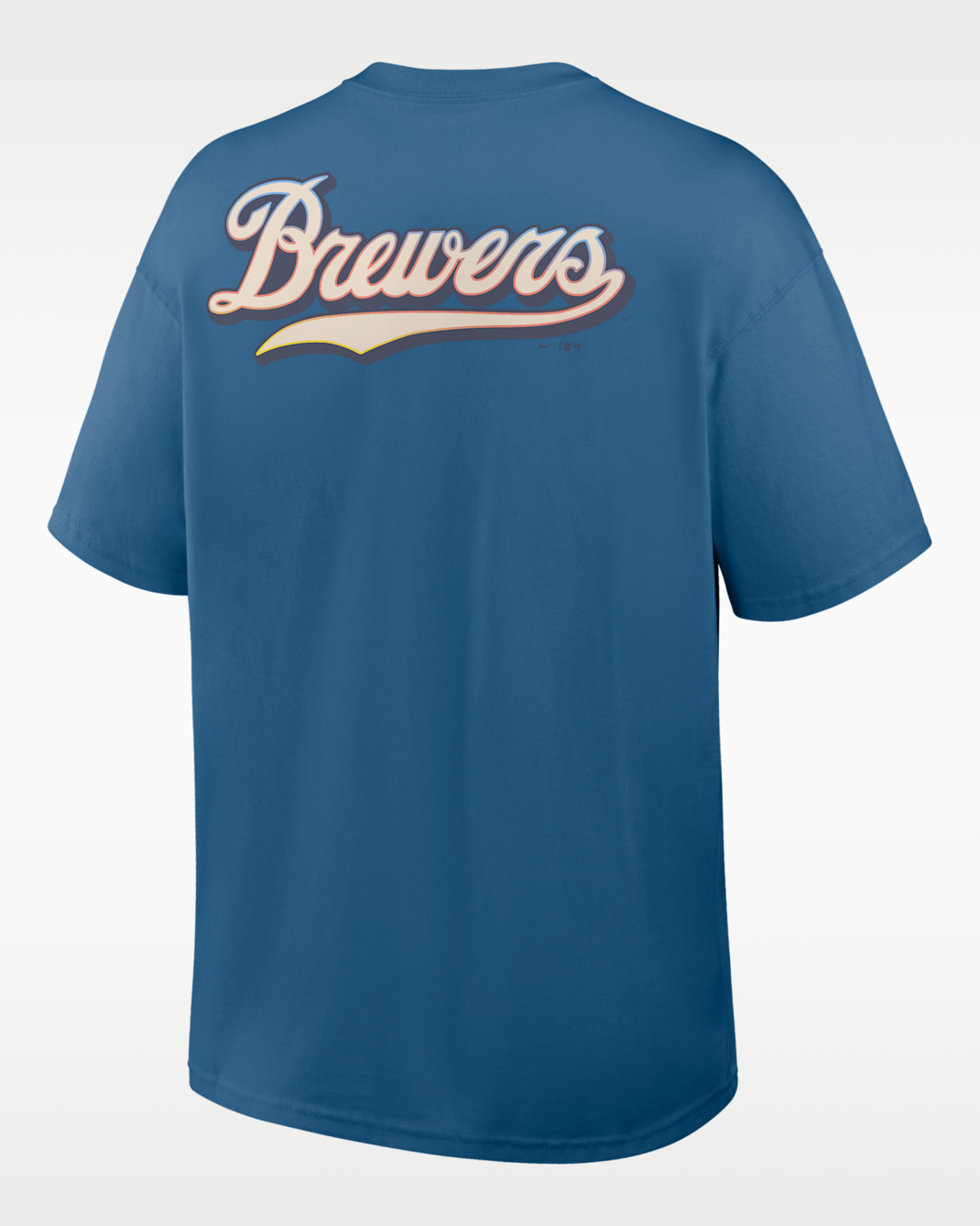 Milwaukee Brewers City Connect 2-Hit Max90 Pocket Men's Nike MLB T-Shirt